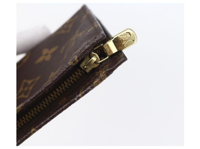 LOUIS VUITTON Monogram Bucket GM Accessory Pouch LV Auth kk597 - view 9