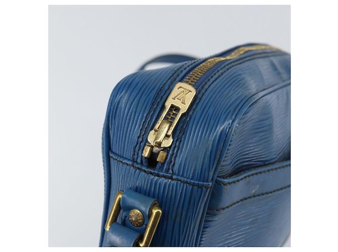 LOUIS VUITTON Borsa a Spalla Epi Trocadero 23 Blu M52305 Auth LV ka468 - vista 19