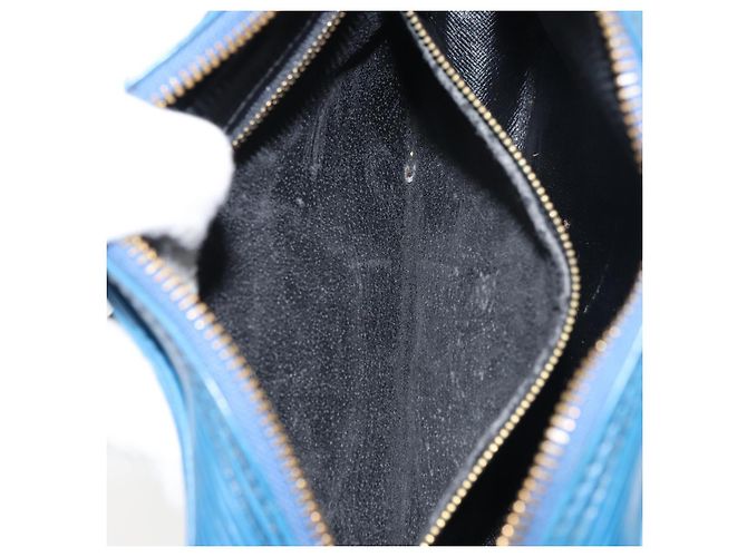LOUIS VUITTON Borsa a Spalla Epi Trocadero 23 Blu M52305 Auth LV ka468 - vista 24