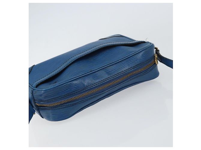 LOUIS VUITTON Borsa a Spalla Epi Trocadero 23 Blu M52305 Auth LV ka468 - vista 6