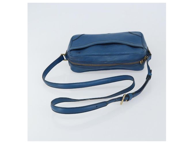 LOUIS VUITTON Borsa a Spalla Epi Trocadero 23 Blu M52305 Auth LV ka468 - vista 7