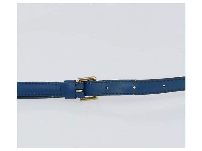 LOUIS VUITTON Borsa a Spalla Epi Trocadero 23 Blu M52305 Auth LV ka468 - vista 8