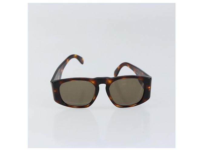 Gafas de sol CHANEL de plástico marrón CC Auth BA7283V Castaño - vista 2