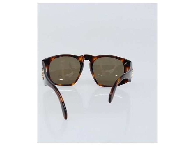 Gafas de sol CHANEL de plástico marrón CC Auth BA7283V Castaño - vista 3