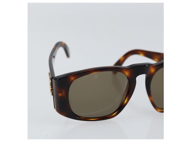 Gafas de sol CHANEL de plástico marrón CC Auth BA7283V Castaño - vista 6