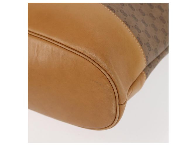 Gucci Borsa a Spalla Micro GG Supreme PVC Beige Oro Auth ki6122 D'oro - vista 16