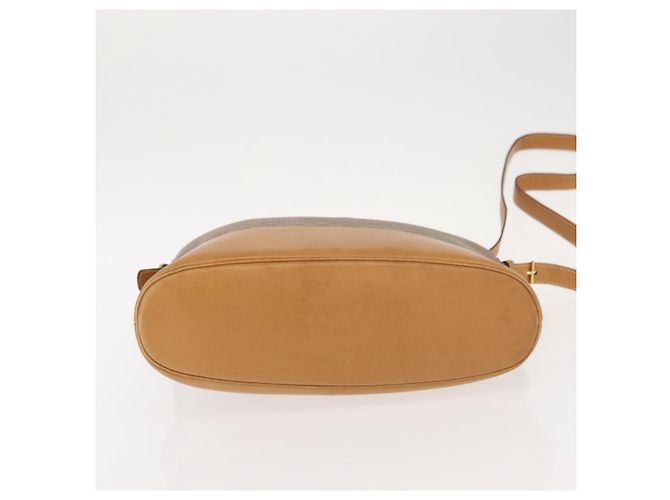 Gucci Borsa a Spalla Micro GG Supreme PVC Beige Oro Auth ki6122 D'oro - vista 5
