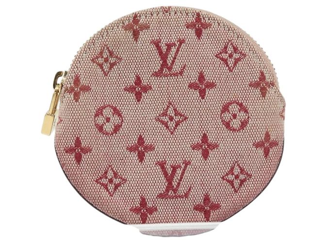 LOUIS VUITTON Monogram Mini Monedero Ron Monedero Rojo M92462 Auth gh1169 Roja - vista 13