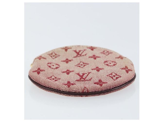 LOUIS VUITTON Monogram Mini Monedero Ron Monedero Rojo M92462 Auth gh1169 Roja - vista 6