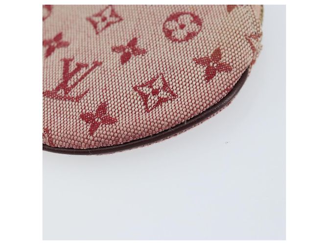 LOUIS VUITTON Monogram Mini Monedero Ron Monedero Rojo M92462 Auth gh1169 Roja - vista 7