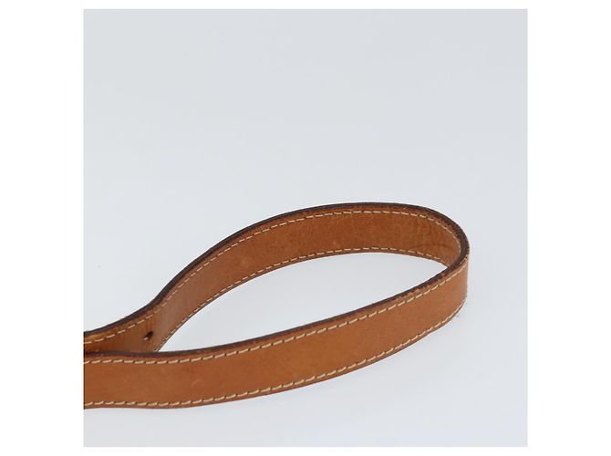 Céline Borsa a Spalla in Tela Macadam CELINE in Pelle PVC Marrone Oro Auth 149190 D'oro - vista 8