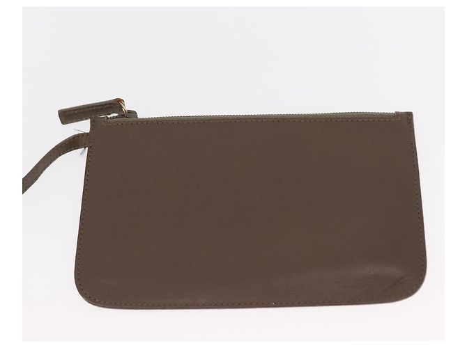 Borsa a mano in pelle Gucci Bamboo marrone oro 001 2058 1883 0 Auth ep11407 D'oro - vista 18