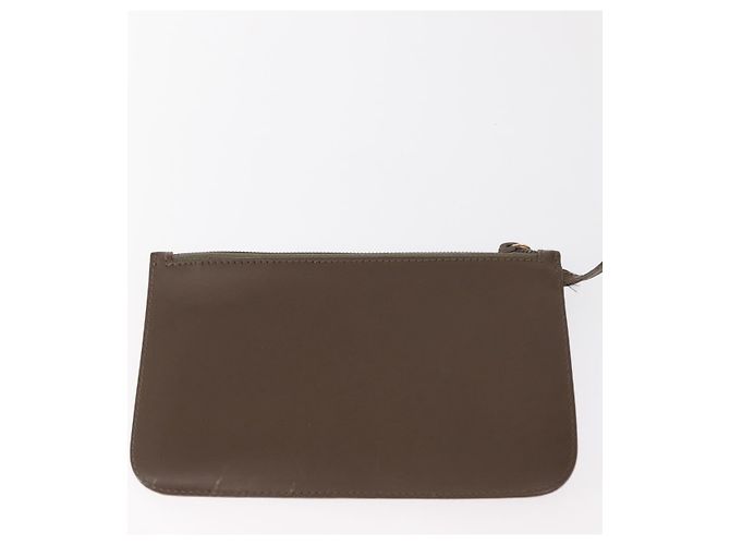 Borsa a mano in pelle Gucci Bamboo marrone oro 001 2058 1883 0 Auth ep11407 D'oro - vista 19