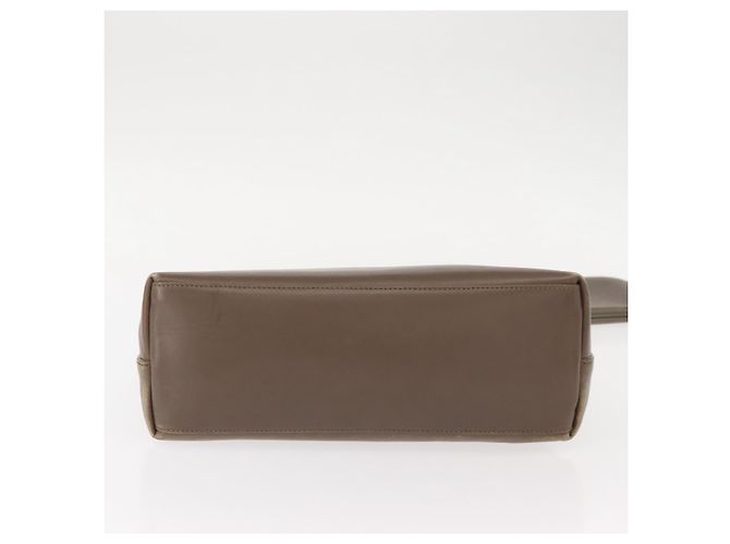 Borsa a mano in pelle Gucci Bamboo marrone oro 001 2058 1883 0 Auth ep11407 D'oro - vista 5