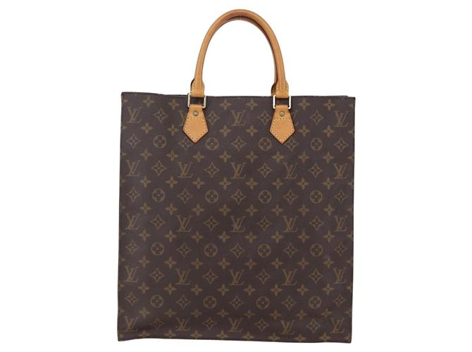 LOUIS VUITTON Borsa Sac Plat Monogram M51140 LV Auth 150241 Monogramma - vista 13