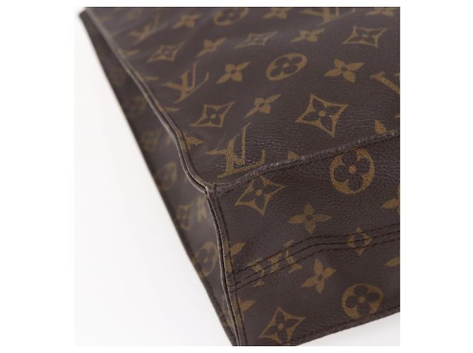 LOUIS VUITTON Borsa Sac Plat Monogram M51140 LV Auth 150241 Monogramma - vista 16