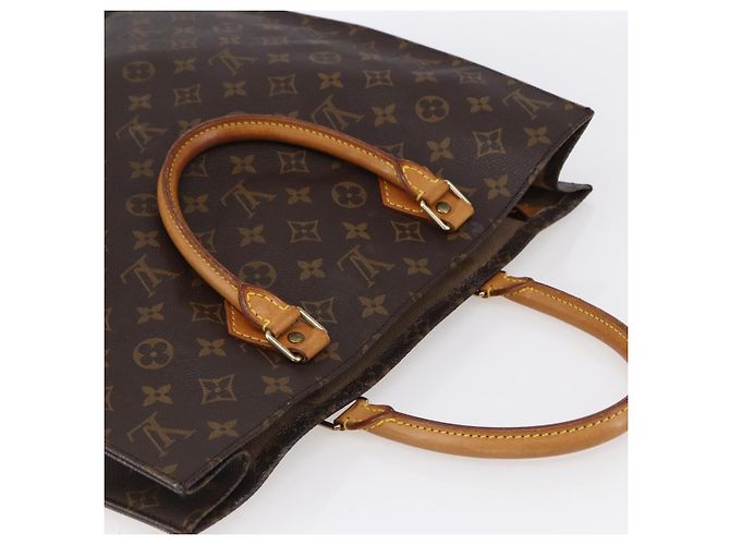 LOUIS VUITTON Borsa Sac Plat Monogram M51140 LV Auth 150241 Monogramma - vista 6