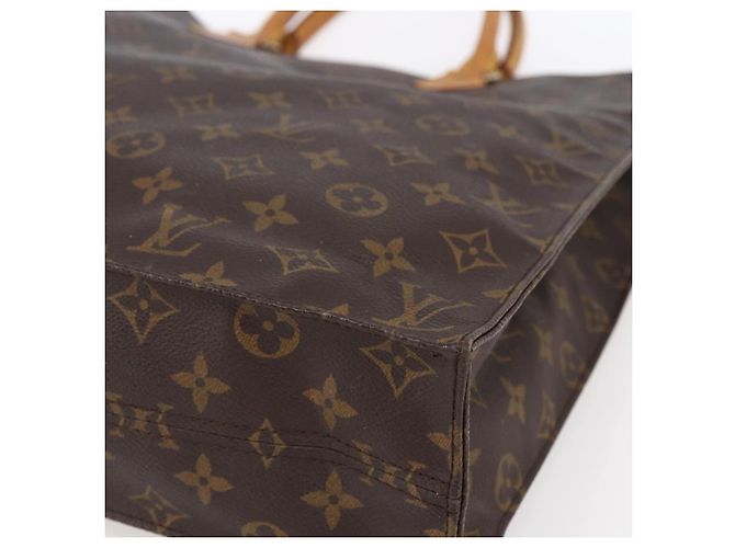 LOUIS VUITTON Borsa Sac Plat Monogram M51140 LV Auth 150241 Monogramma - vista 9