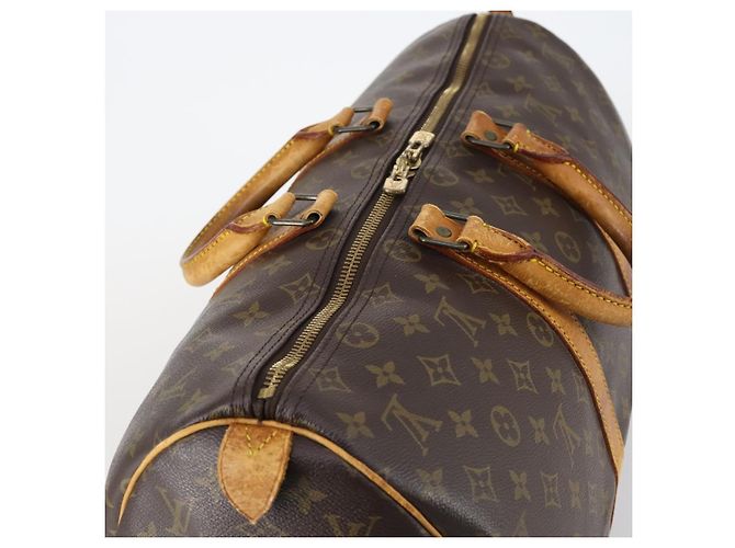 LOUIS VUITTON Borsa Boston Monogram Keepall 45 M41428 LV Auth 146595 Monogramma - vista 6