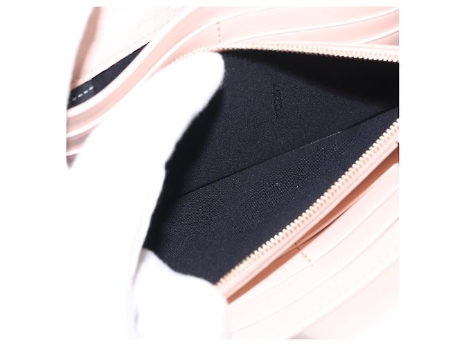 FENDI Portafoglio Lungo in Pelle Rosa Oro Auth 148474 D'oro - vista 10