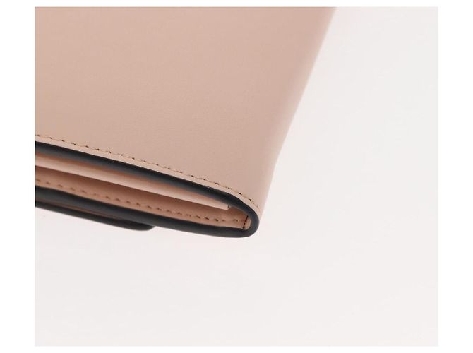 FENDI Portafoglio Lungo in Pelle Rosa Oro Auth 148474 D'oro - vista 15