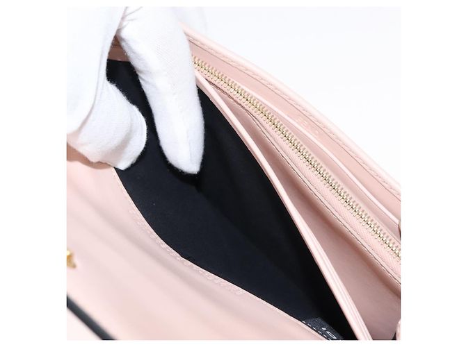 FENDI Portafoglio Lungo in Pelle Rosa Oro Auth 148474 D'oro - vista 19
