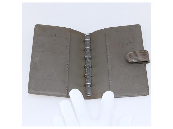 CUBIERTA DE AGENDA PM LOUIS VUITTON Epi Lila R2005B LV Auth 150784 Púrpura - vista 8