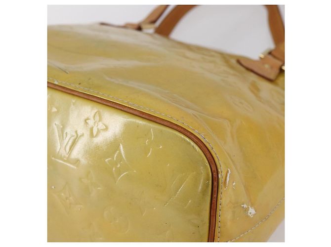 LOUIS VUITTON Borsa a Mano Monogram Vernis Houston Grigio M91053 LV Auth th6530 - vista 15