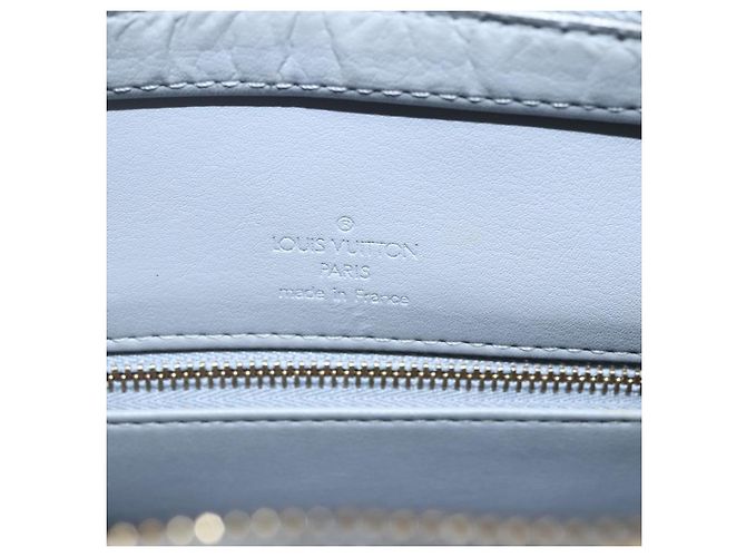 LOUIS VUITTON Borsa a Mano Monogram Vernis Houston Grigio M91053 LV Auth th6530 - vista 19