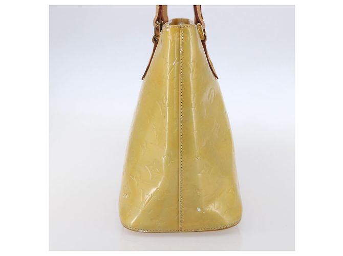 LOUIS VUITTON Borsa a Mano Monogram Vernis Houston Grigio M91053 LV Auth th6530 - vista 4