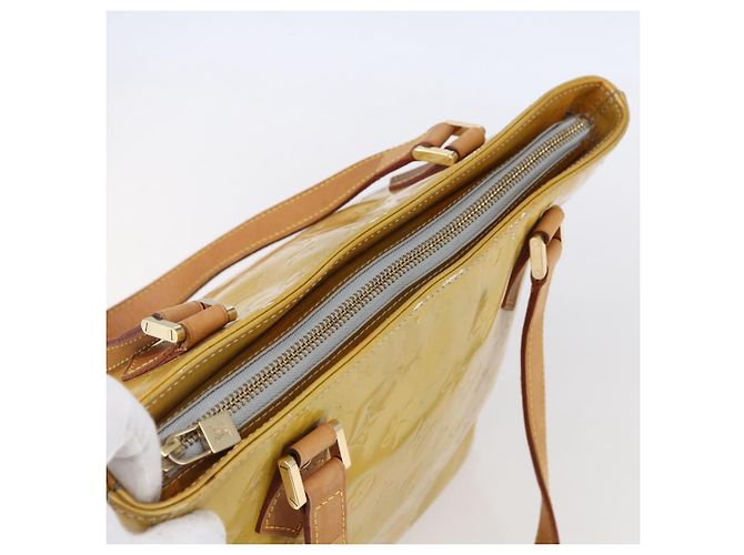 LOUIS VUITTON Borsa a Mano Monogram Vernis Houston Grigio M91053 LV Auth th6530 - vista 6