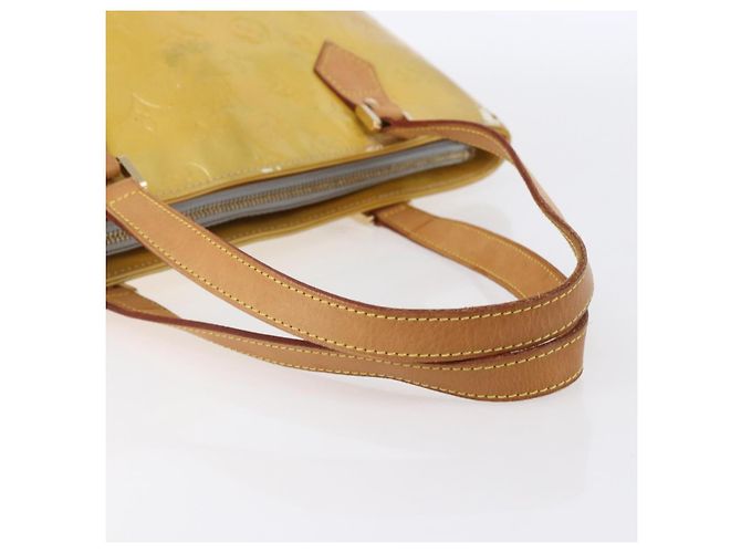 LOUIS VUITTON Borsa a Mano Monogram Vernis Houston Grigio M91053 LV Auth th6530 - vista 7