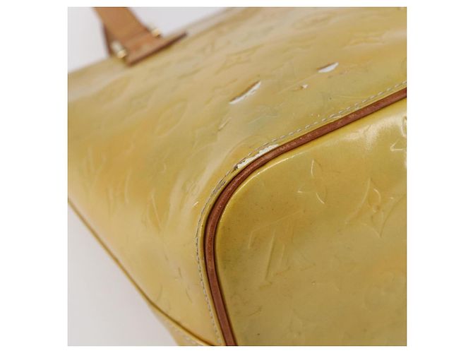 LOUIS VUITTON Borsa a Mano Monogram Vernis Houston Grigio M91053 LV Auth th6530 - vista 8
