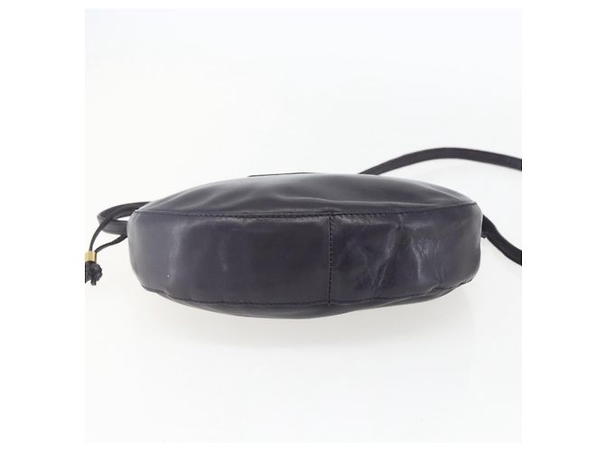 BALLY Bolsa de Ombro de Couro Roxa Dourada Auth bs31439 Dourado Roxo - vista 9