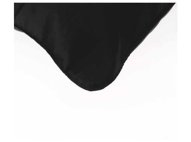 Borsa a Spalla PRADA in Nylon Nero Argento Autentica bs31365 - vista 15