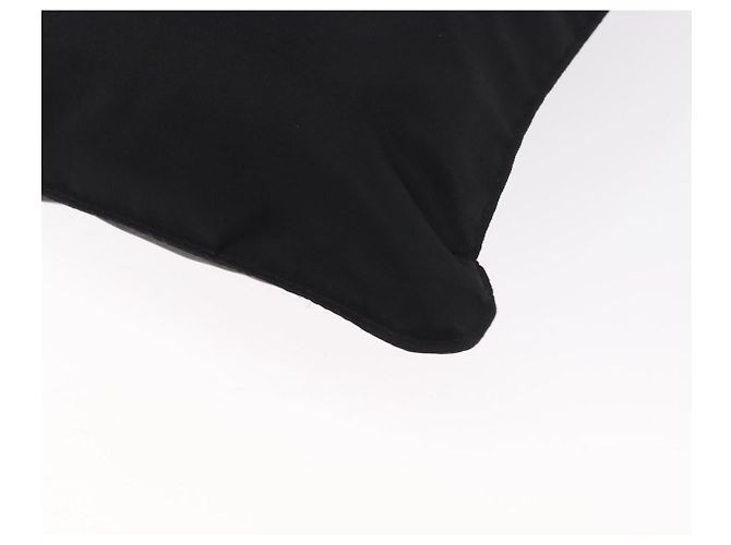 Borsa a Spalla PRADA in Nylon Nero Argento Autentica bs31365 - vista 16