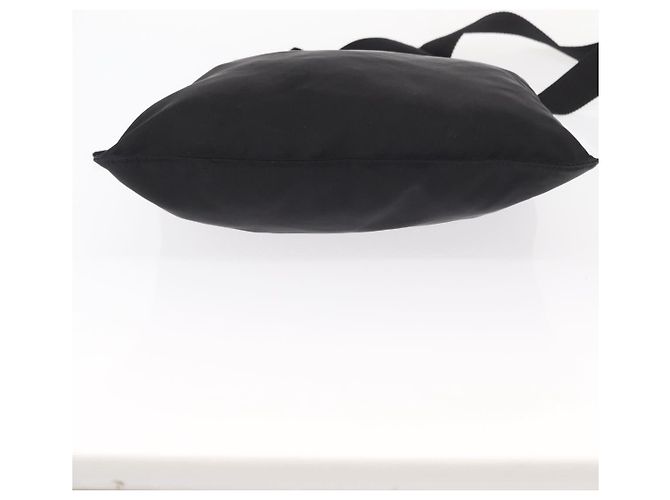 Borsa a Spalla PRADA in Nylon Nero Argento Autentica bs31365 - vista 5