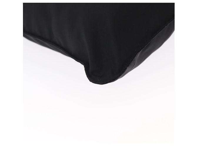 Borsa a Spalla PRADA in Nylon Nero Argento Autentica bs31365 - vista 9