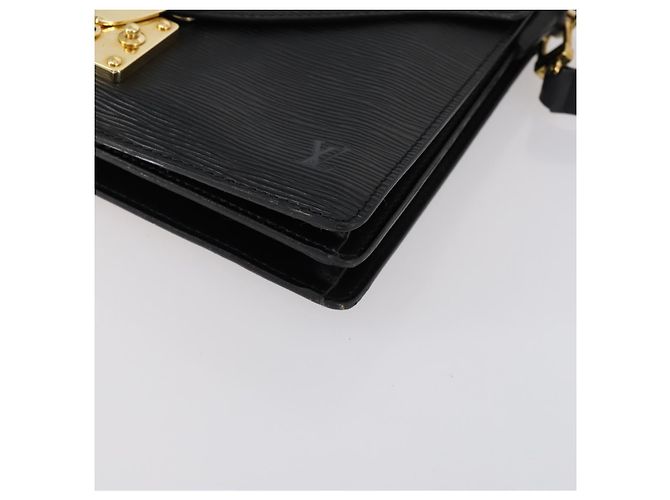 LOUIS VUITTON Clutch Biface Epi Nero M52322 LV Auth mr1641 - vista 15