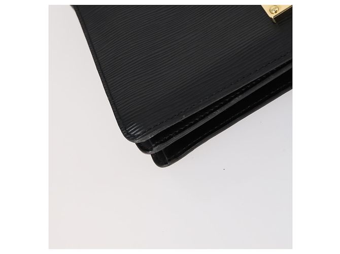 LOUIS VUITTON Clutch Biface Epi Nero M52322 LV Auth mr1641 - vista 16