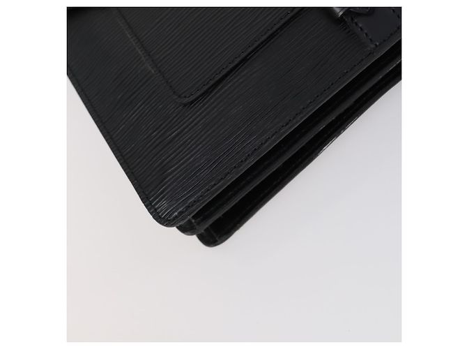 LOUIS VUITTON Clutch Biface Epi Nero M52322 LV Auth mr1641 - vista 18