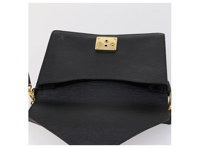LOUIS VUITTON Clutch Biface Epi Nero M52322 LV Auth mr1641 - vista 20