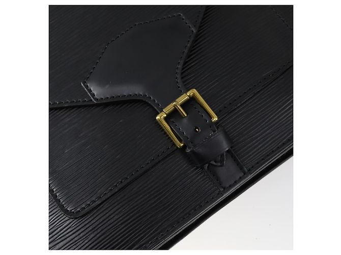 LOUIS VUITTON Clutch Biface Epi Nero M52322 LV Auth mr1641 - vista 24