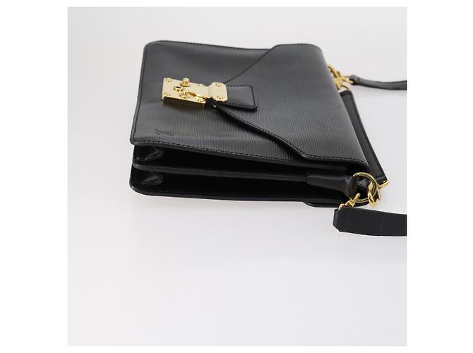 LOUIS VUITTON Clutch Biface Epi Nero M52322 LV Auth mr1641 - vista 3