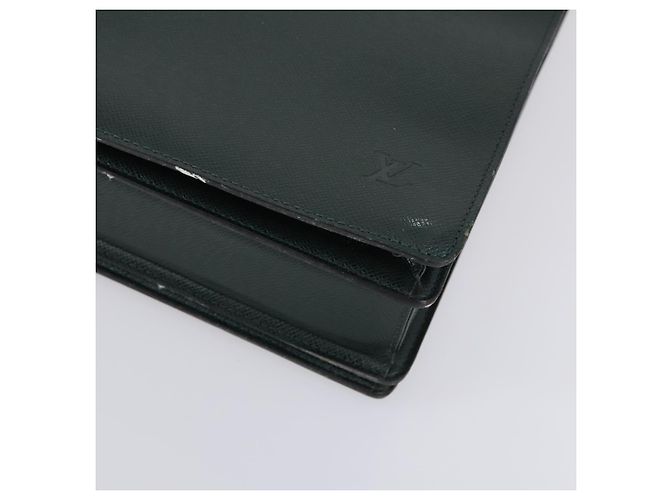 LOUIS VUITTON Taiga Pilot Case Ural Borsa da Lavoro Épicea M30024 LV Auth bs31099 - vista 15