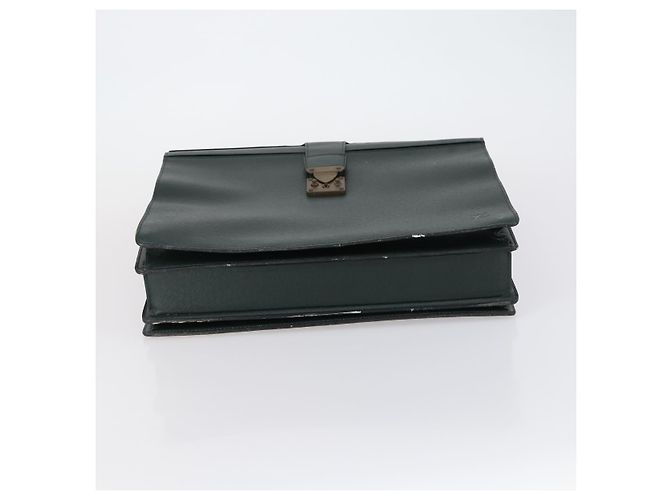 LOUIS VUITTON Taiga Pilot Case Ural Borsa da Lavoro Épicea M30024 LV Auth bs31099 - vista 5