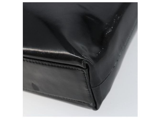 Borsa a Spalla Vala Smalto Nero Argento Salvatore Ferragamo Auth bs31356 - vista 10