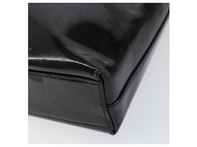 Borsa a Spalla Vala Smalto Nero Argento Salvatore Ferragamo Auth bs31356 - vista 12
