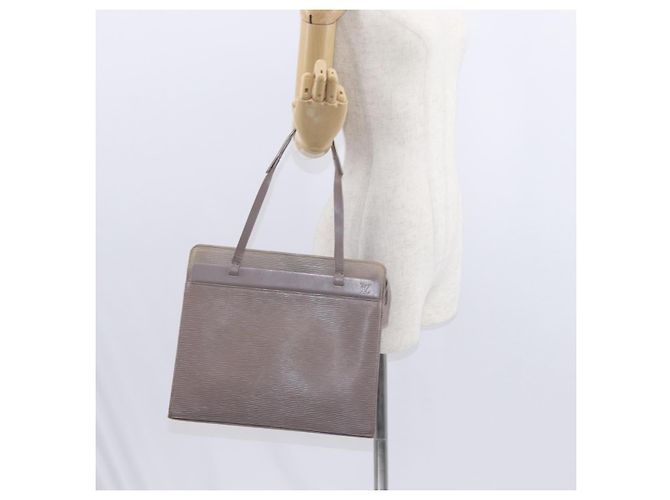 LOUIS VUITTON Borsa Tote Epi Croisette PM Lilla M5249B LV Auth ka112 Porpora - vista 24