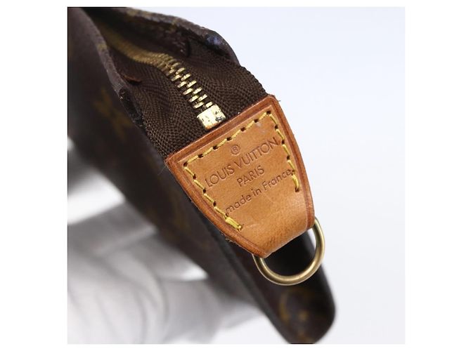 Bucket LOUIS VUITTON Monogramma Secchiello GM Pochette Accessorio LV Auth bs31224 - vista 8